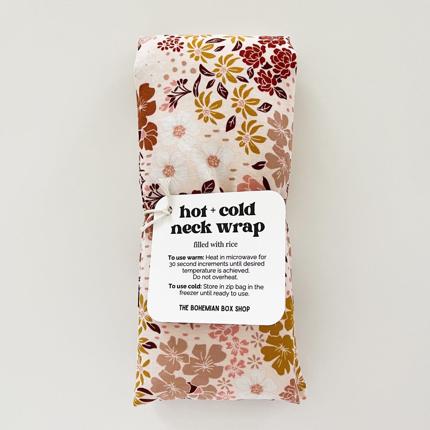 Hot and Cold Neck Wrap - Earth Tone Botanicals