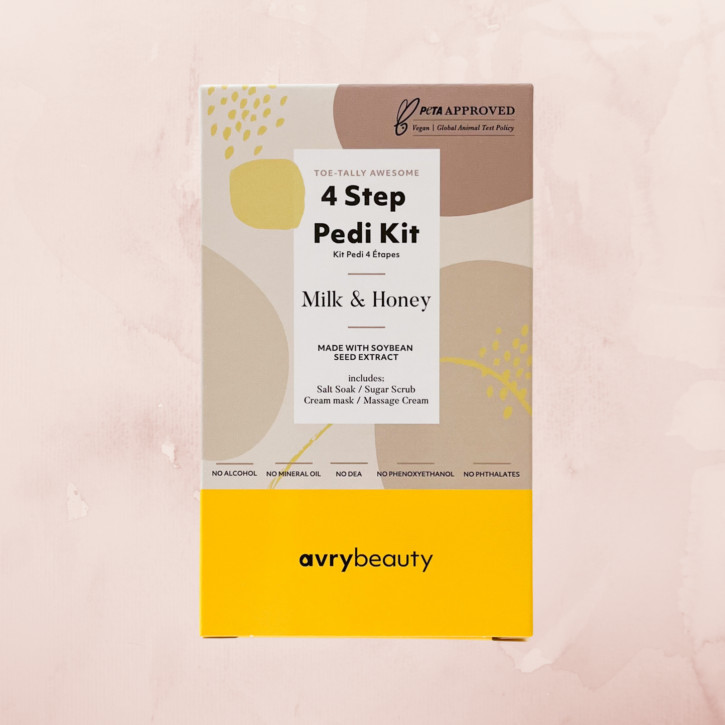 4 Step Pedi Kit - Milk and Honey