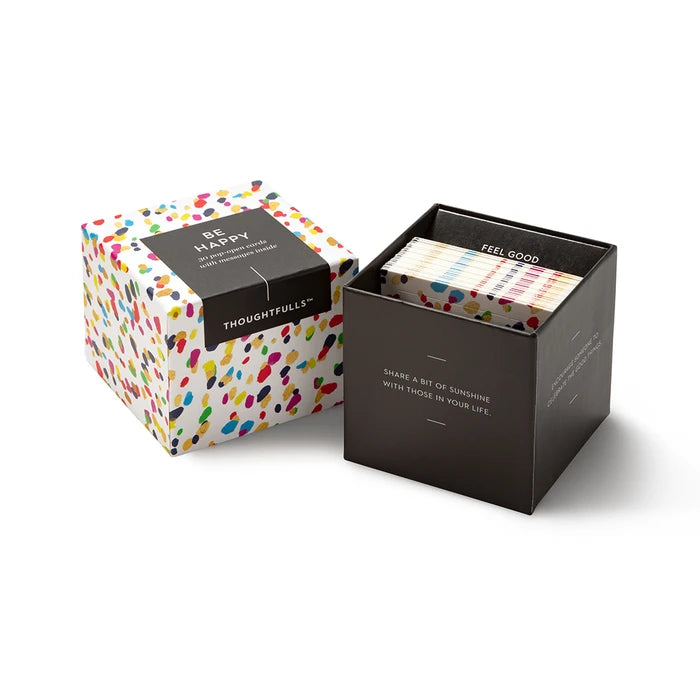 Thoughtfulls: Be Happy ~
30 Pop-Open Cards with Messages Inside