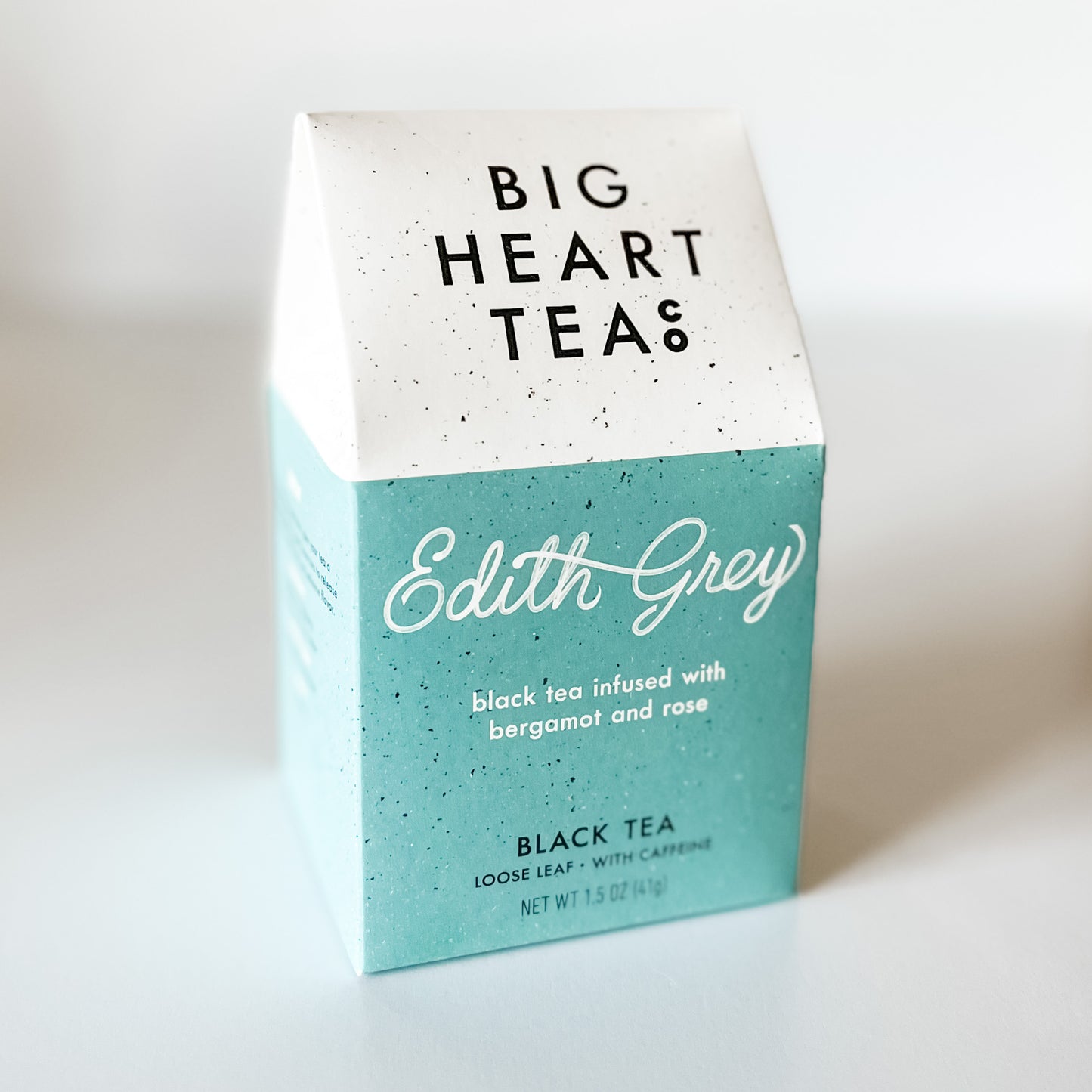 big heart tea co Edith grey black tea, loose leaf tea 