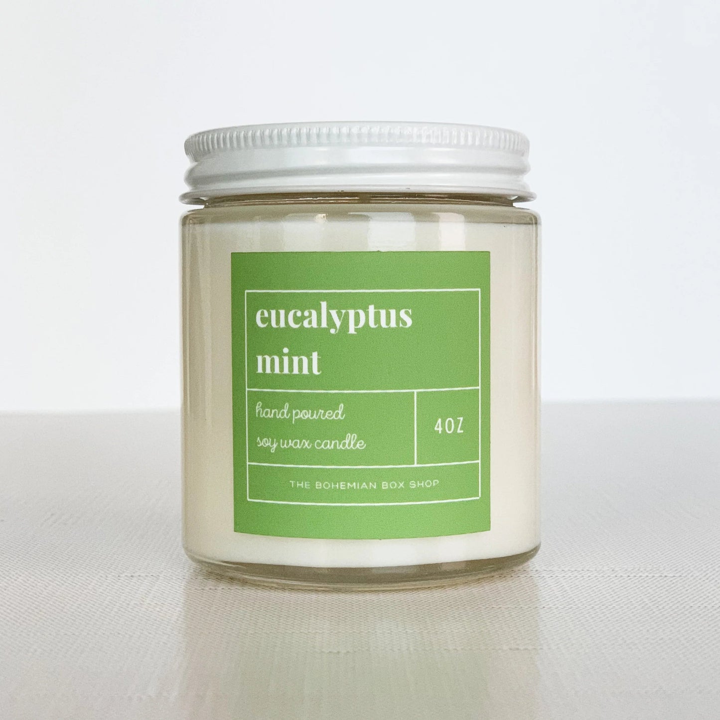 eucalyptus mint soy candle