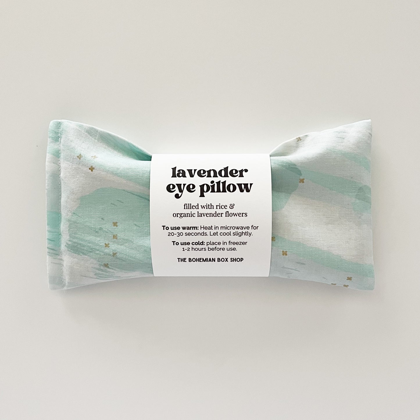 Lavender Eye Pillow - Aromatherapy Eye Pillow - Weighted Eye Mask