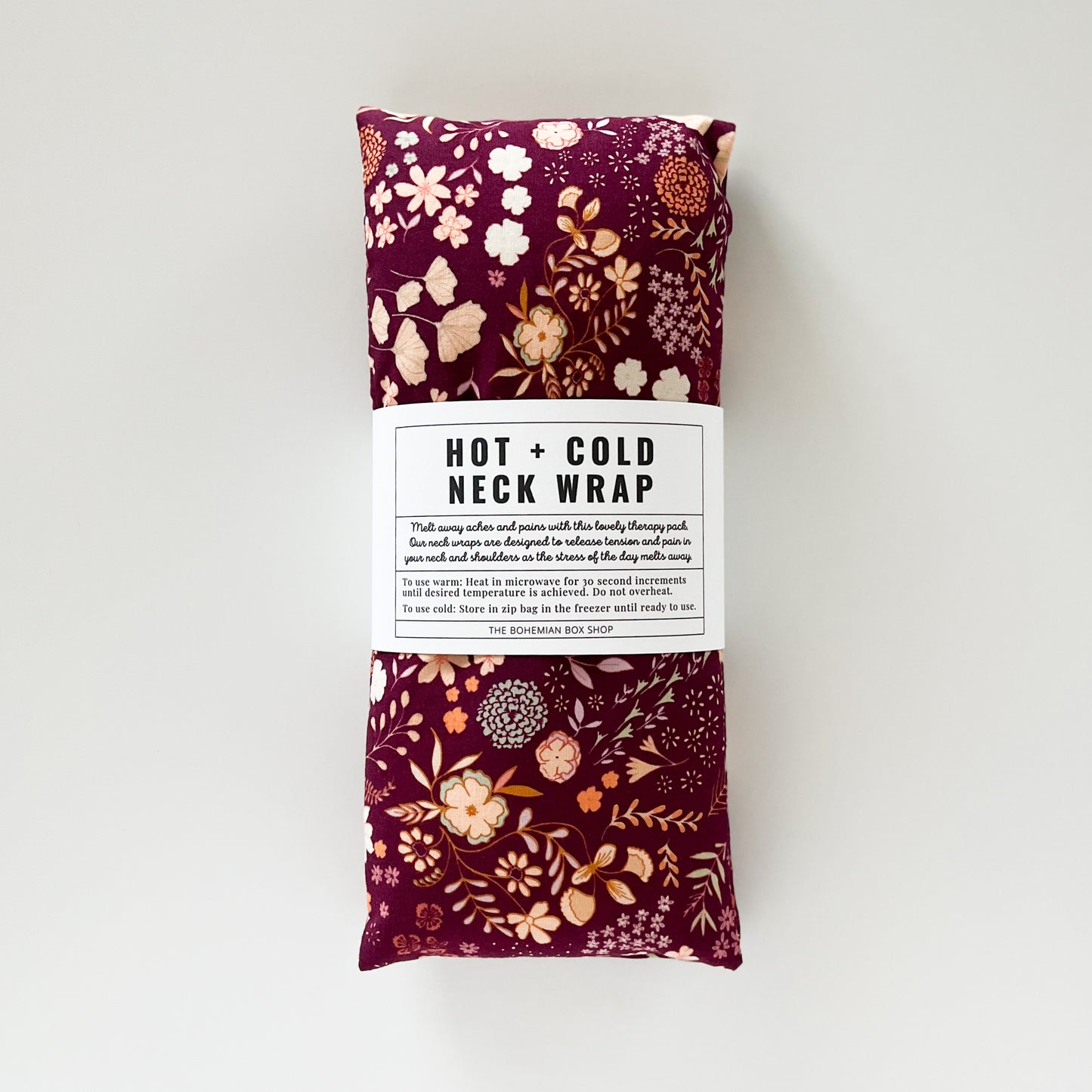 Hot and Cold Neck Wrap - Microwaveable Neck Wrap