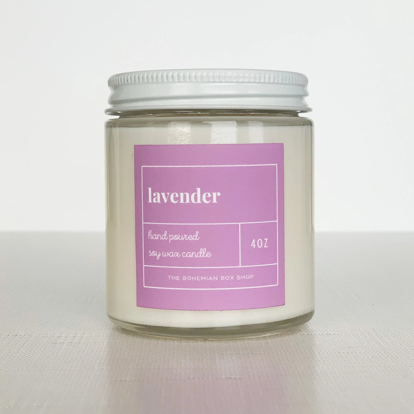 lavender soy candle