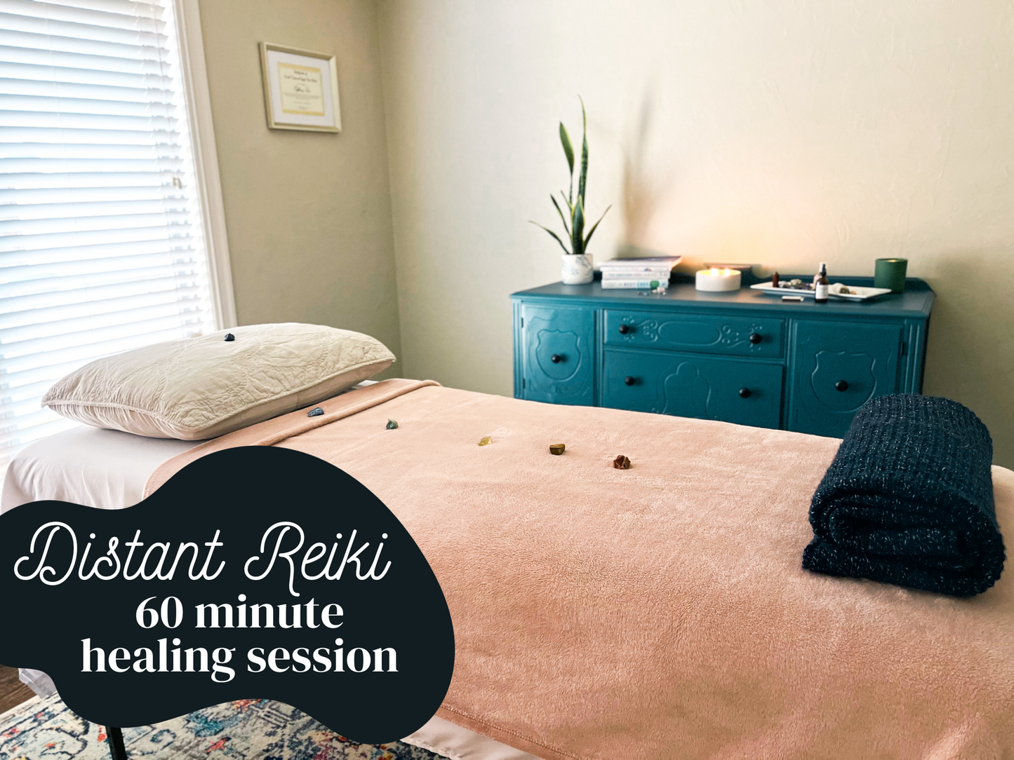 60 Minute Distant Reiki Healing Session - Energy Healing, Chakra Balancing, Stress Relief, Relaxation