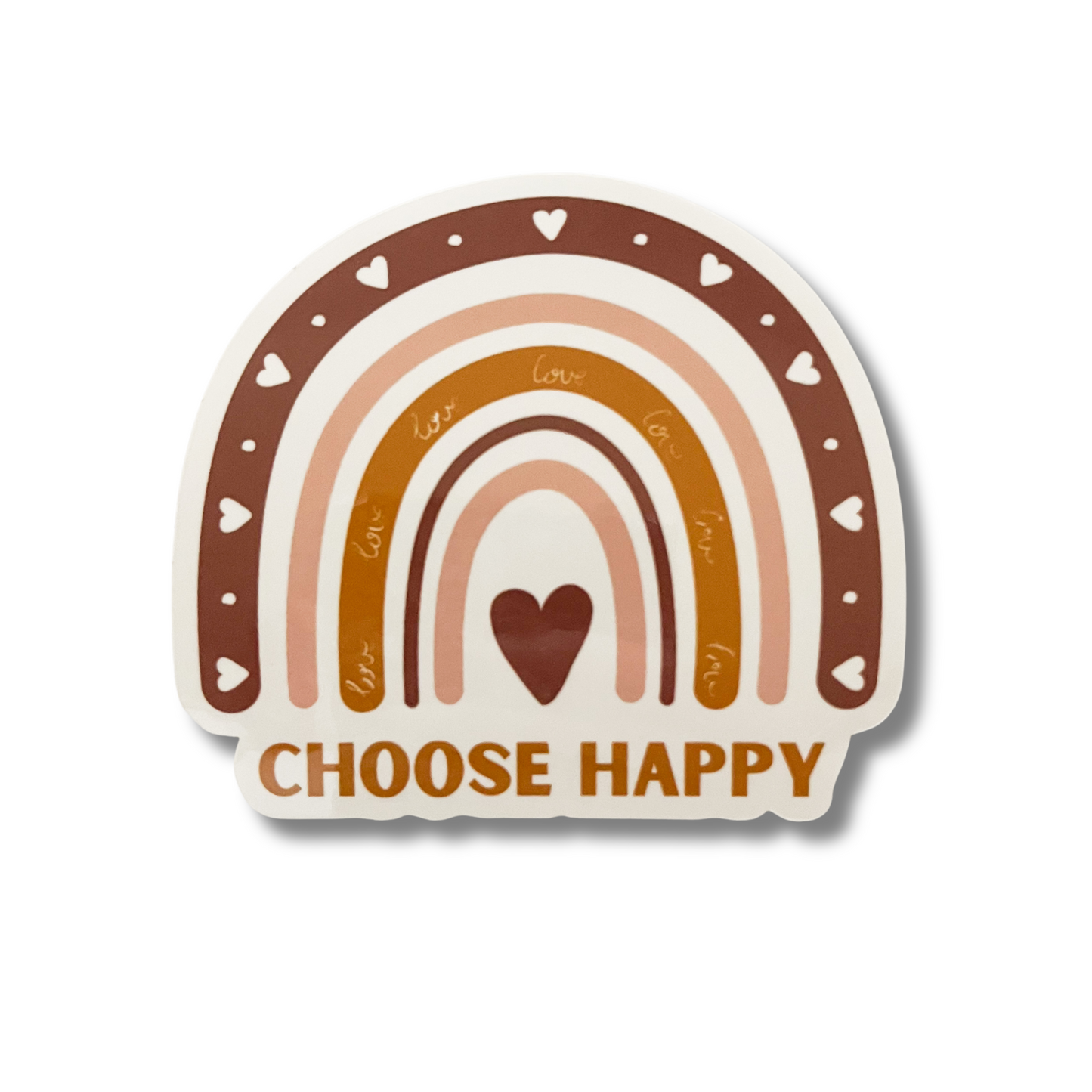 Choose Happy Sticker
