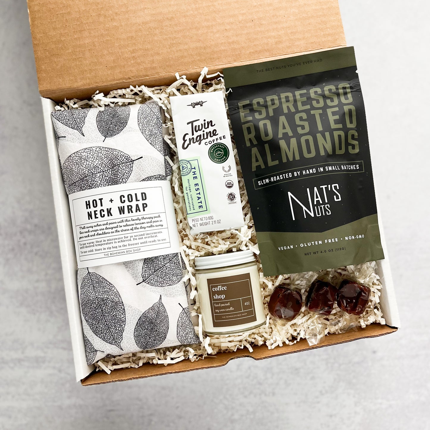 Thank You Care Package for Him or Her - Coffee Gift Box - Fall Gift Boxes for Employees