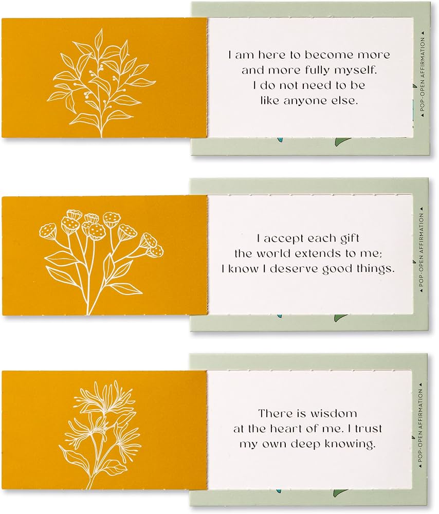 Pop-Open Affirmations - Little Cards for Strength & Empowerment