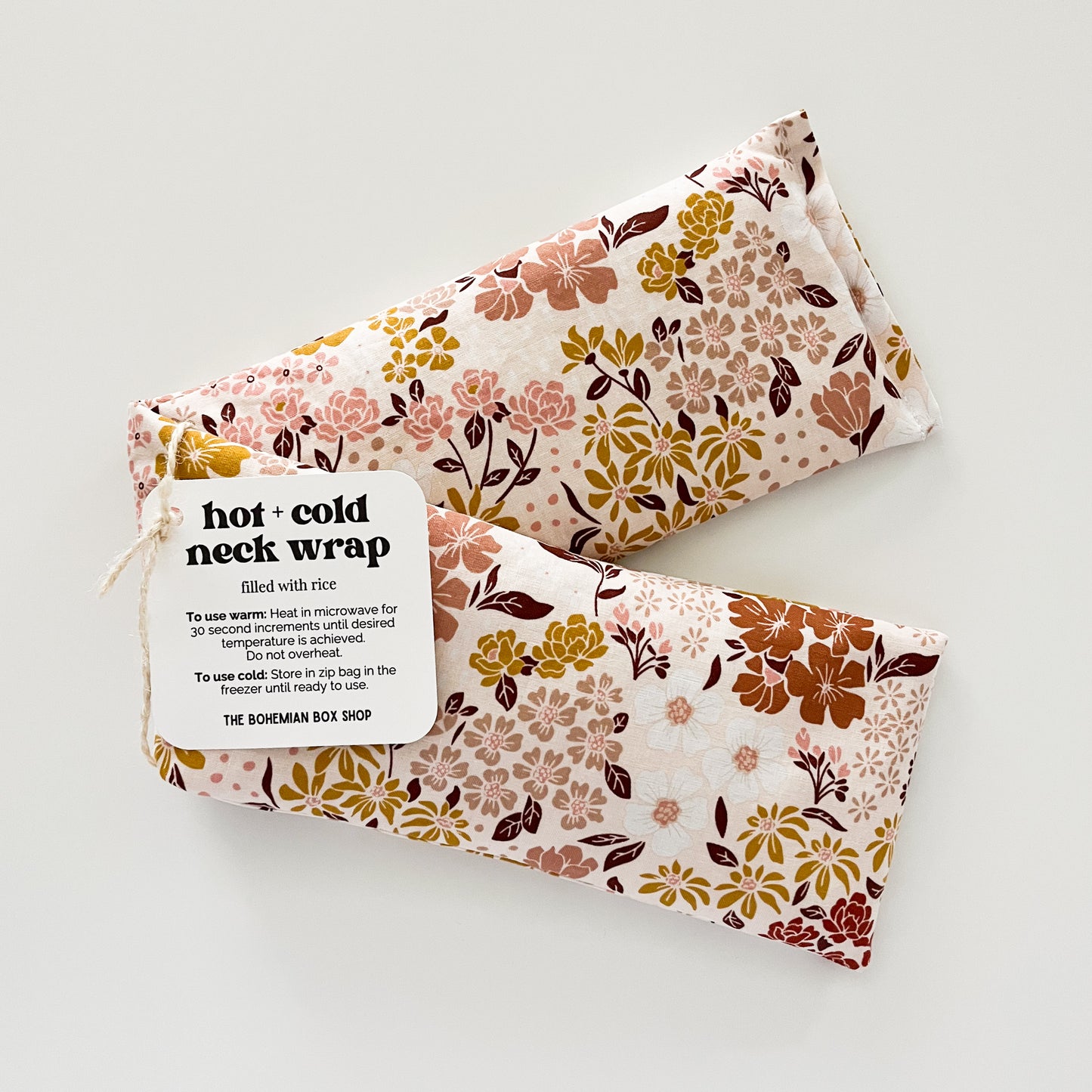 Hot and Cold Neck Wrap - Earth Tone Botanicals