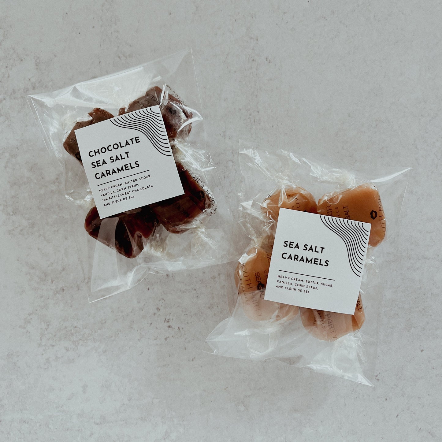 Homemade Caramels - Choose From Sea Salt Caramels or Chocolate Sea Salt Caramels