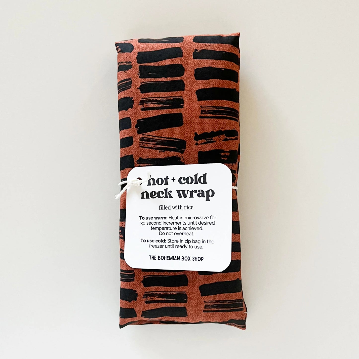 Hot and Cold Neck Wrap - Parallel Strokes Terra