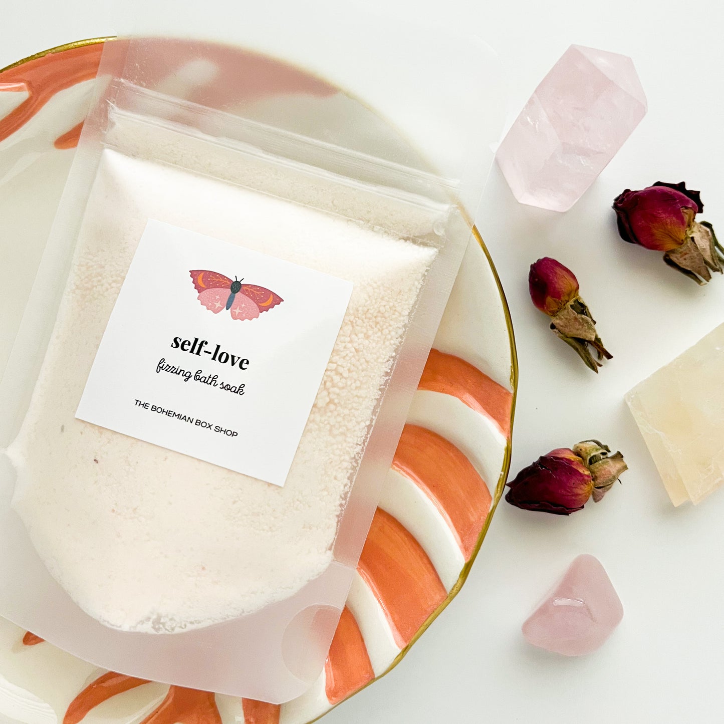 Self-Love Fizzing Bath Soak, 2oz packet