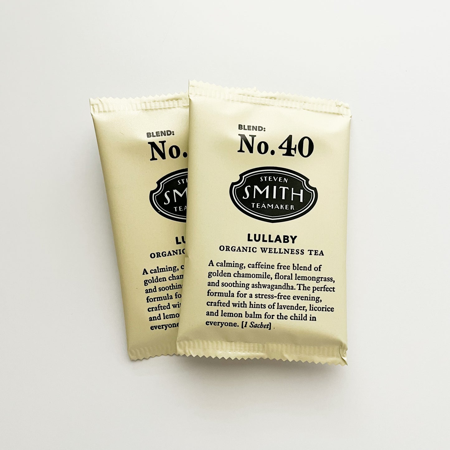 lullaby organic wellness tea, 2 tea sachets