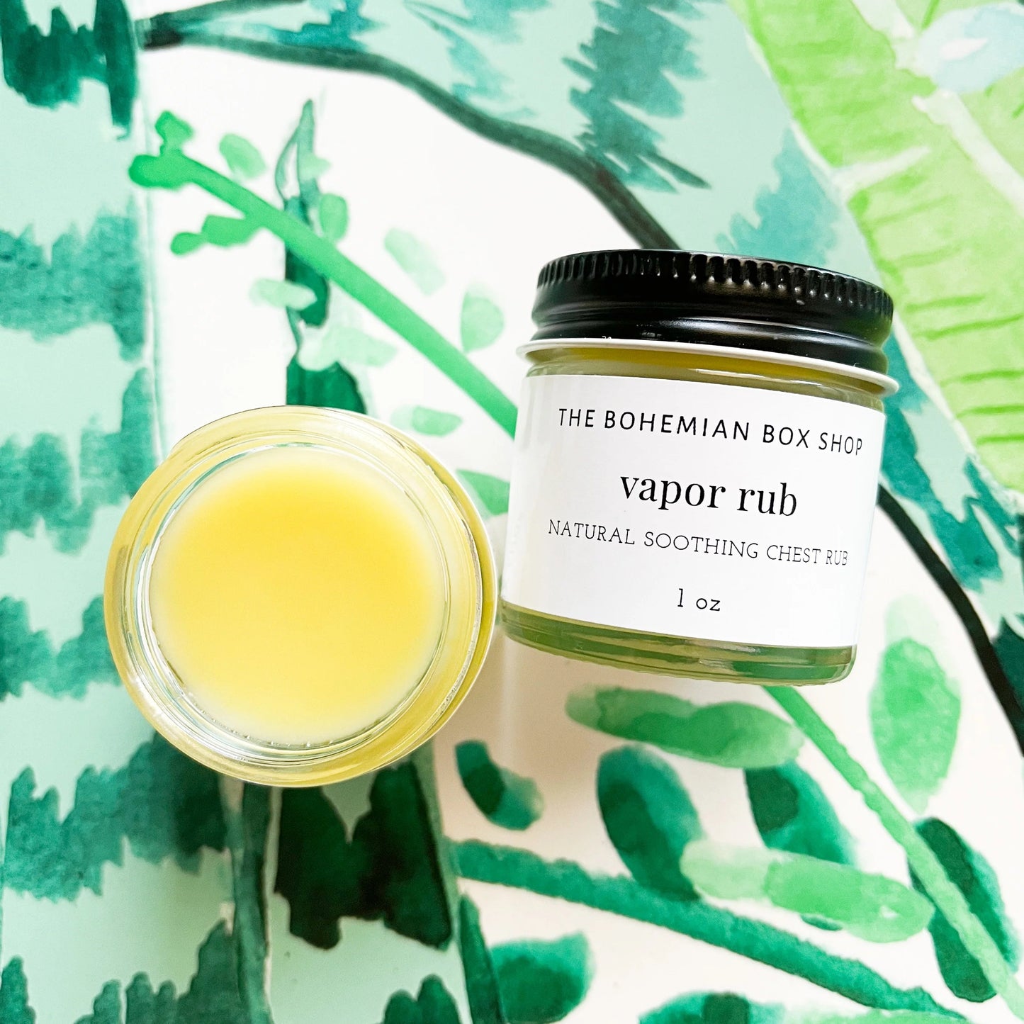 Vapor Rub - Natural Soothing Chest Rub - Menthol Vapor Rub - Breathe Easy - Cold Flu Respiratory Cough Support
