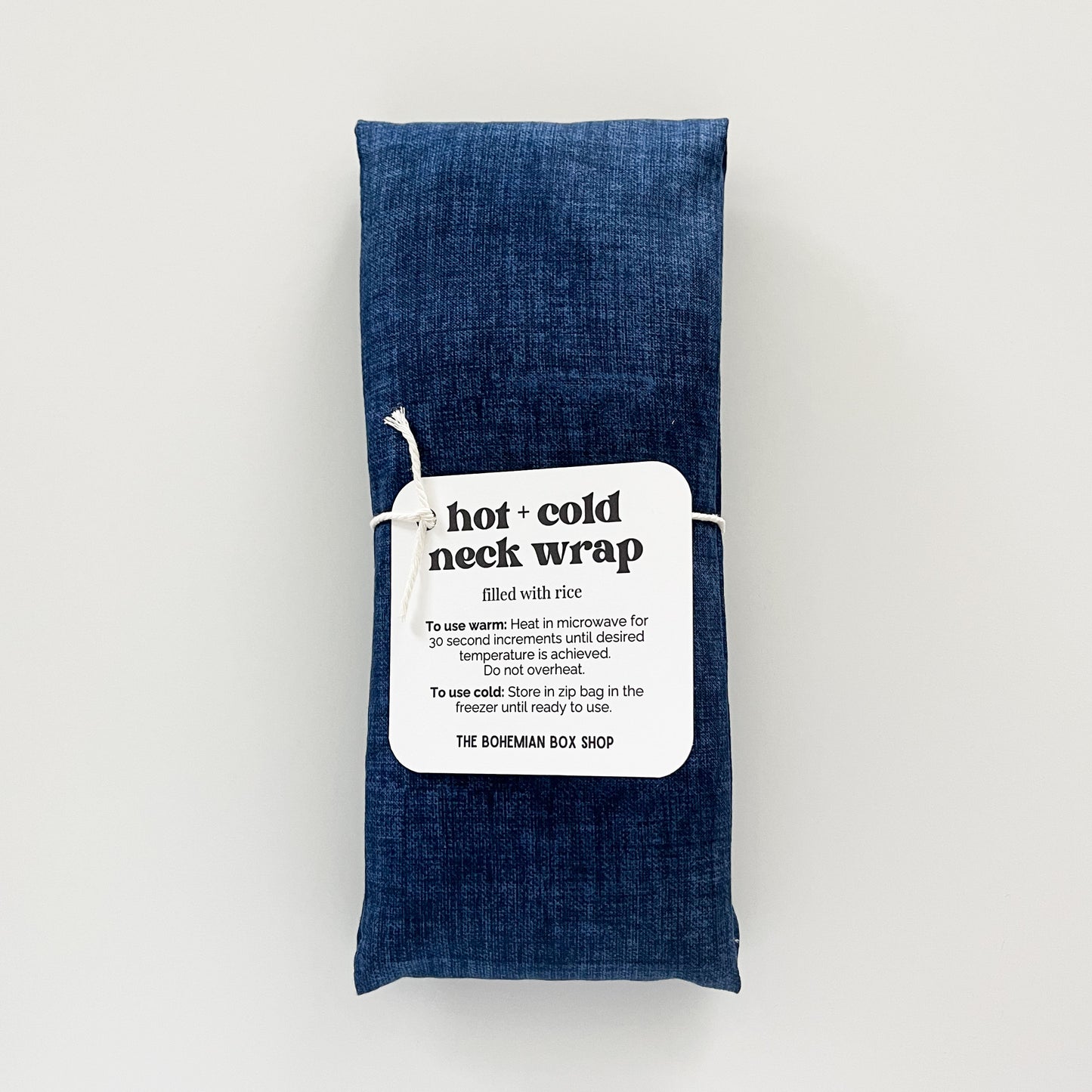 Hot and Cold Neck Wrap - Blue Textured