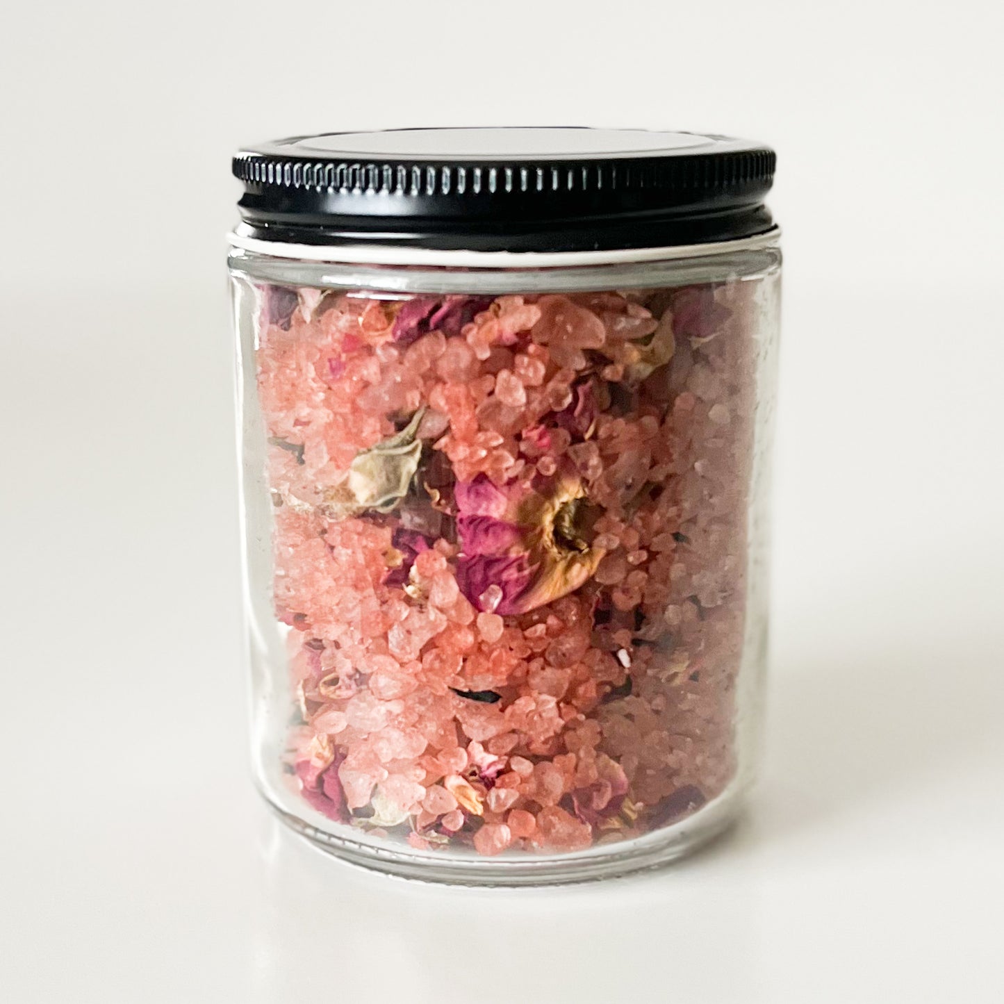 Goddess - Rose & Hibiscus Bath Soak 8oz Glass Jar