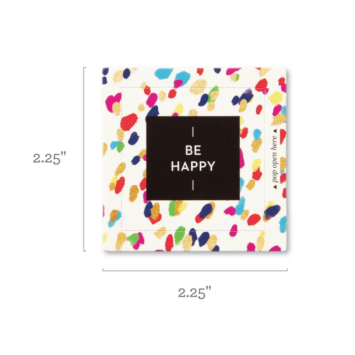 Thoughtfulls: Be Happy ~
30 Pop-Open Cards with Messages Inside