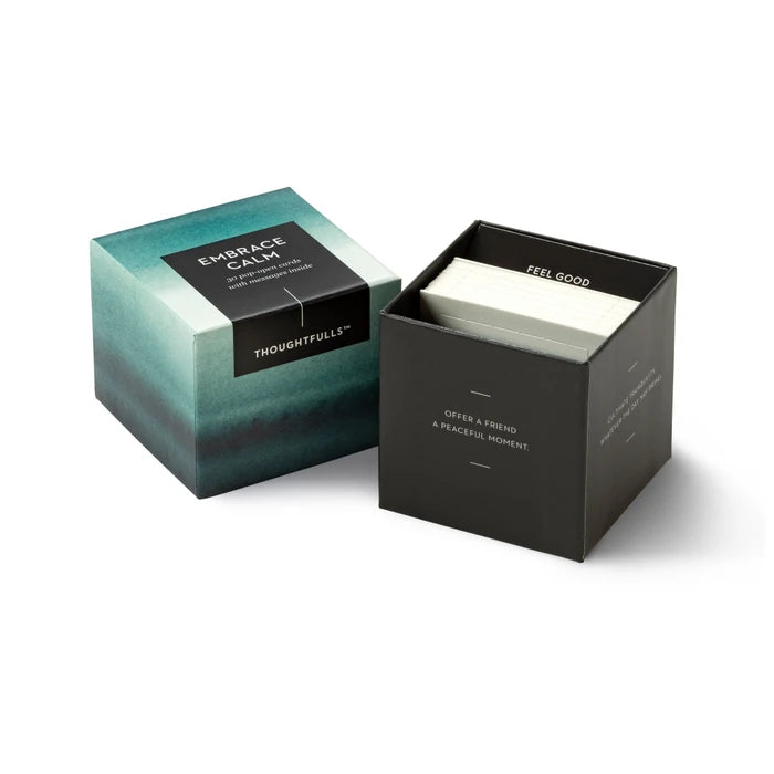 Thoughtfulls: Embrace Calm ~ 30 Pop-Open Cards with Messages Inside