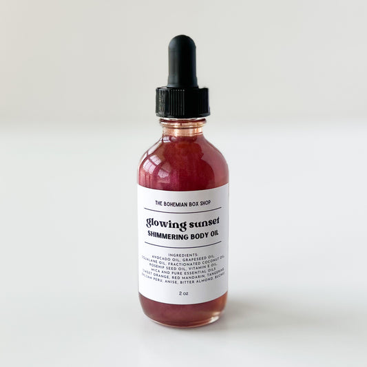Glowing Sunset Shimmering Body Oil