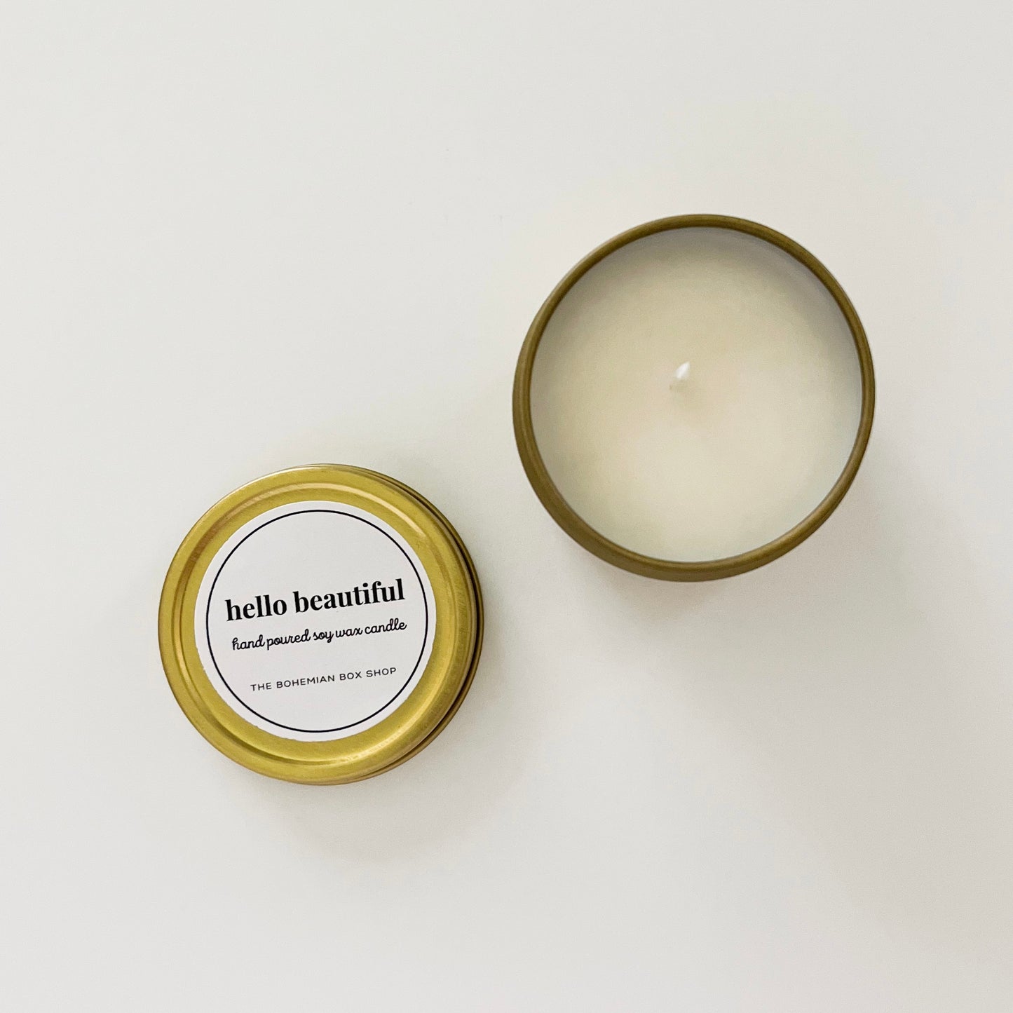 Assorted 2oz Soy Candle Tins - Build A Custom Personalized Gift Set - Soy Candle Gifts
