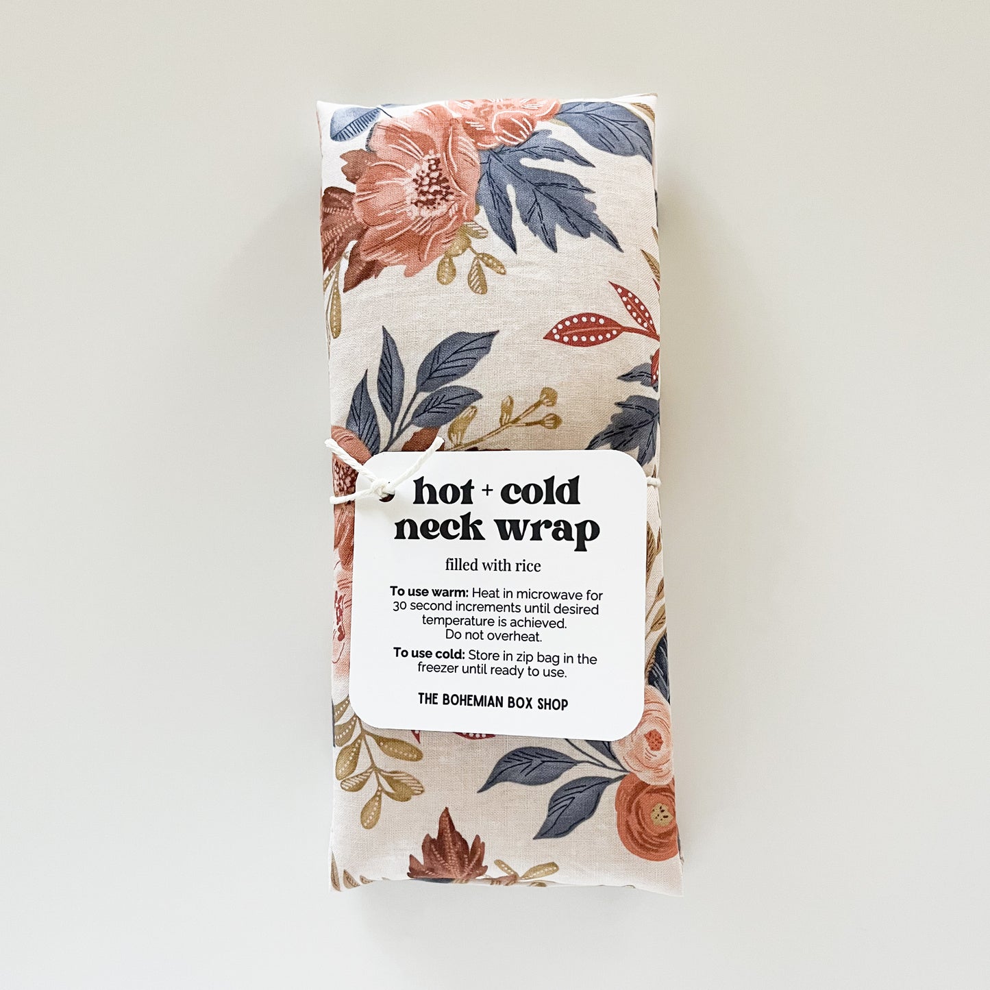 Hot and Cold Neck Wrap - Painted Flowers