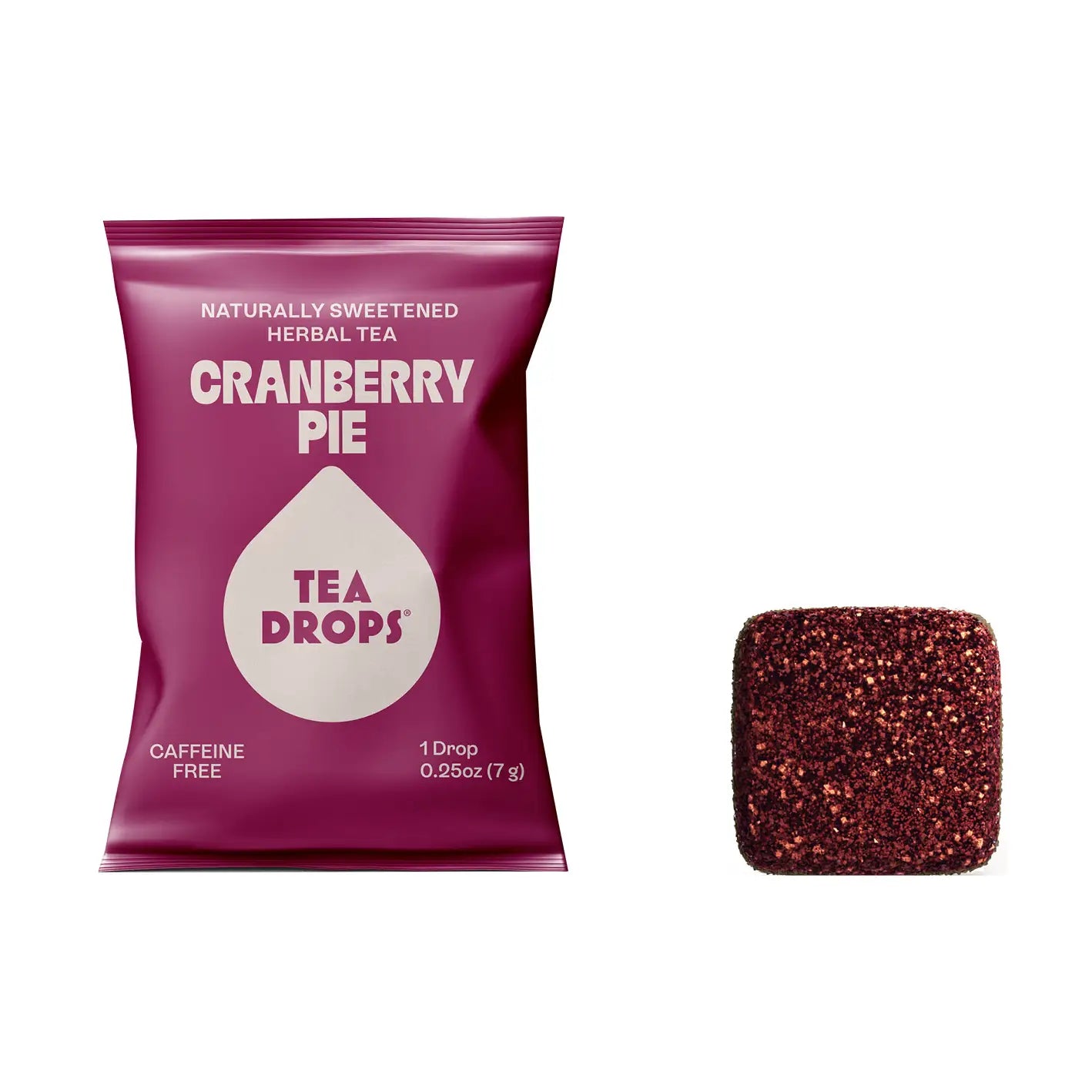 Cranberry Pie Tea Drops