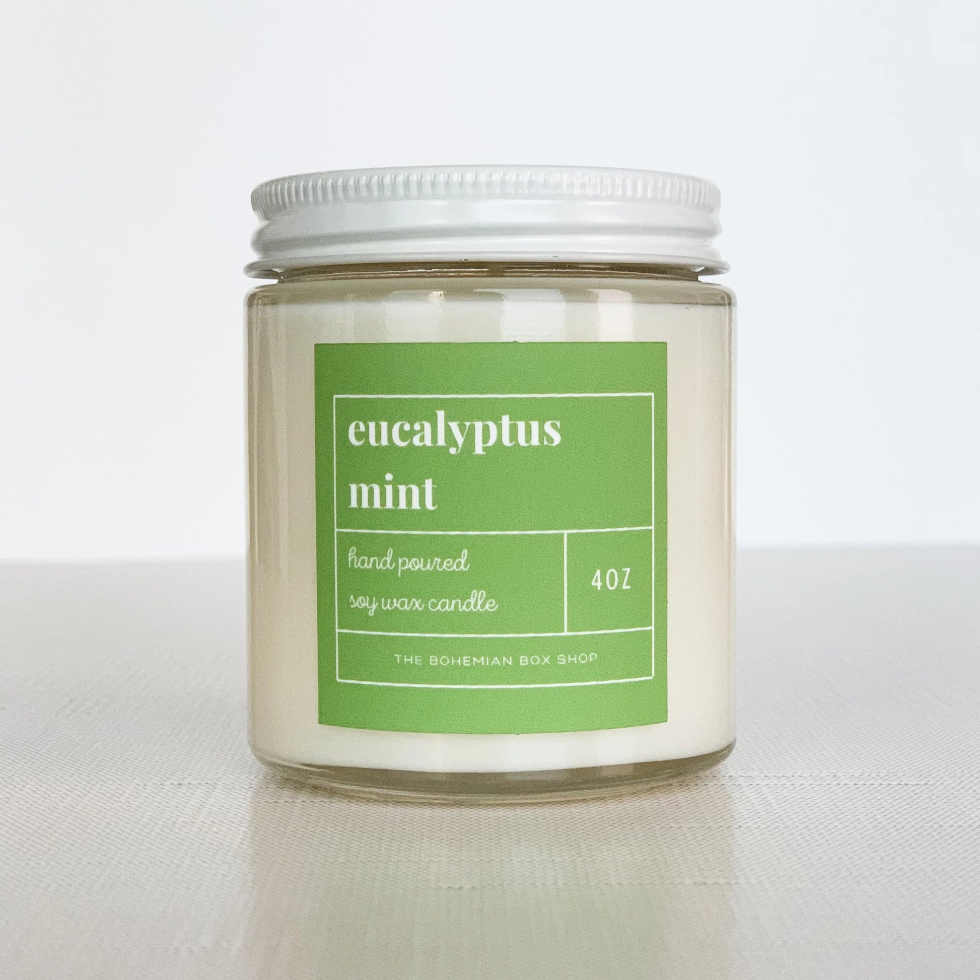 eucalyptus mint soy candle