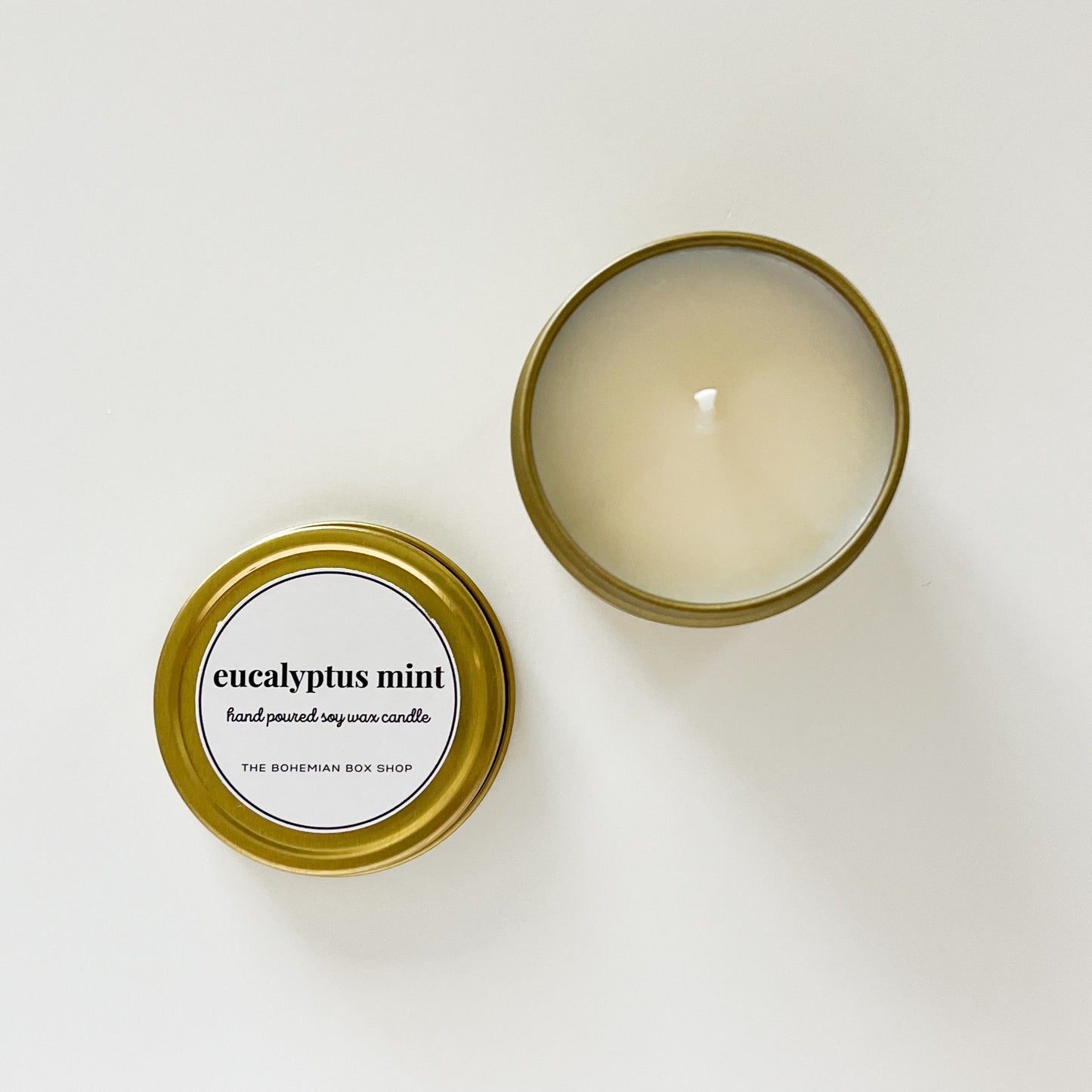 Eucalyptus mint soy candle