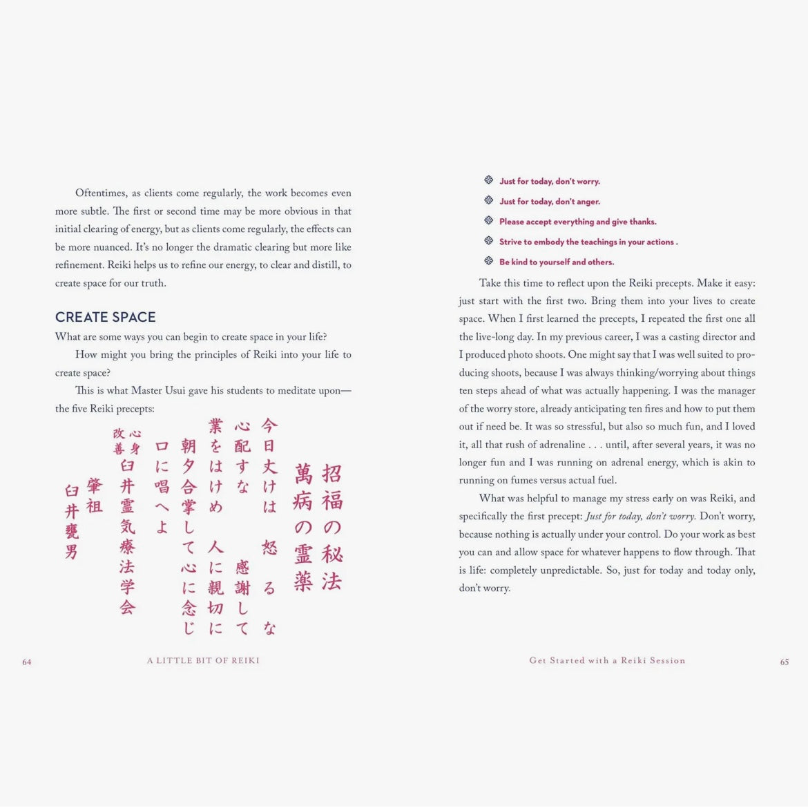 A Little Bit of Reiki Book By Valerie Oula