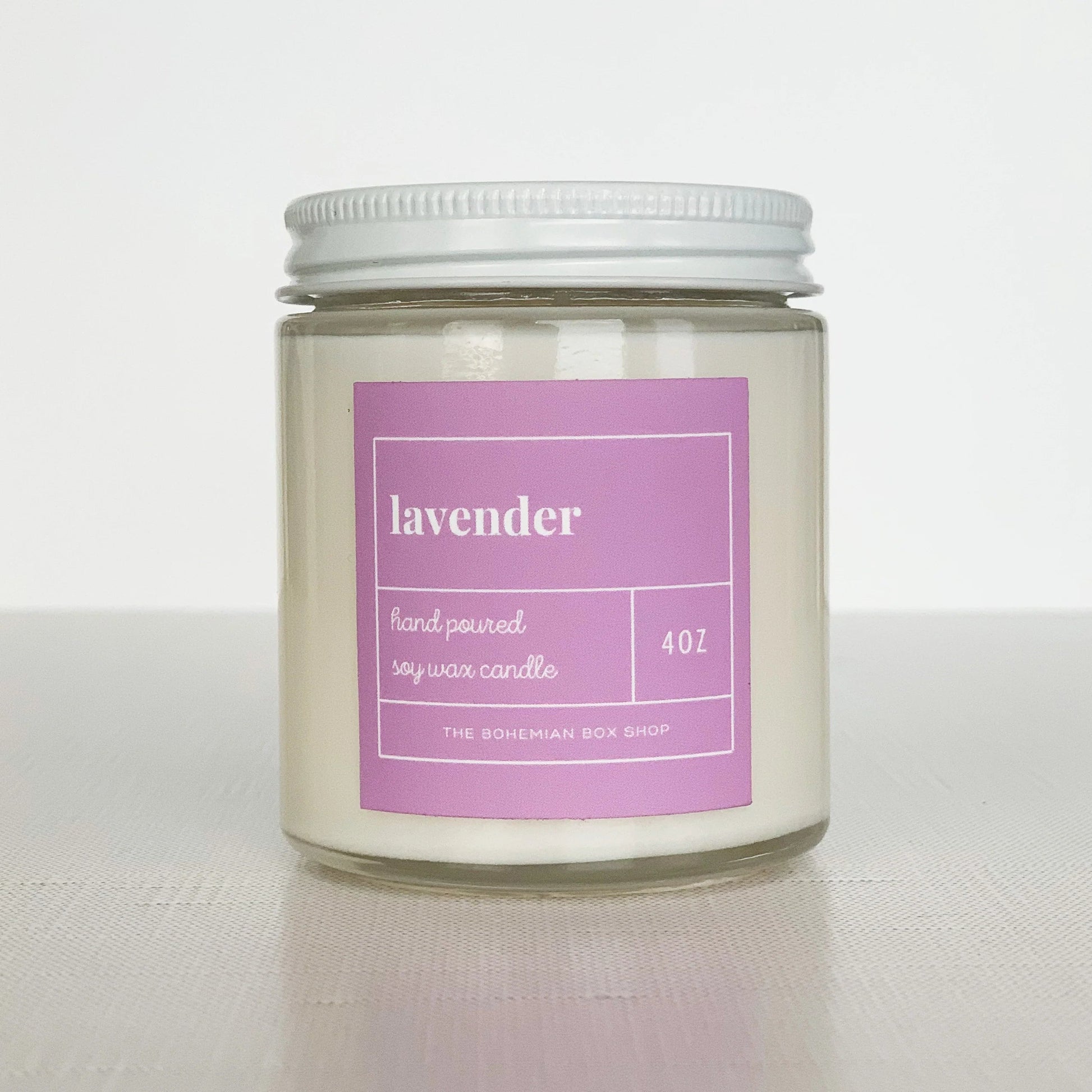 lavender soy candle