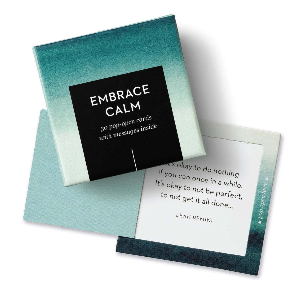 Thoughtfulls: Embrace Calm ~ 30 Pop-Open Cards with Messages Inside