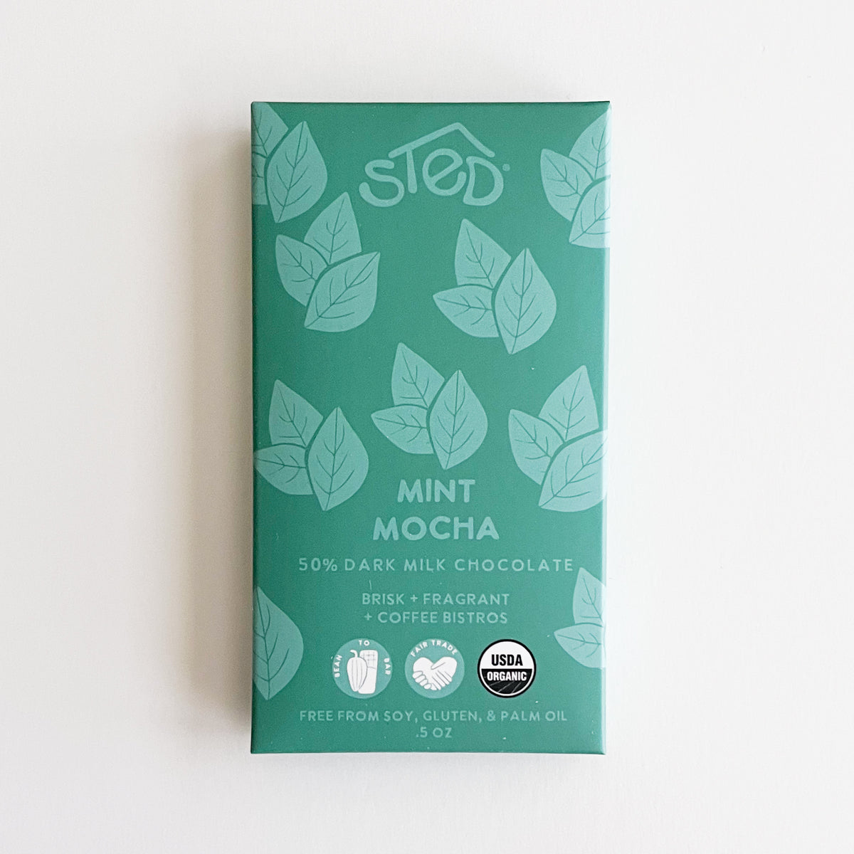 STED Chocolate - Mint Mocha Organic Chocolate Bar