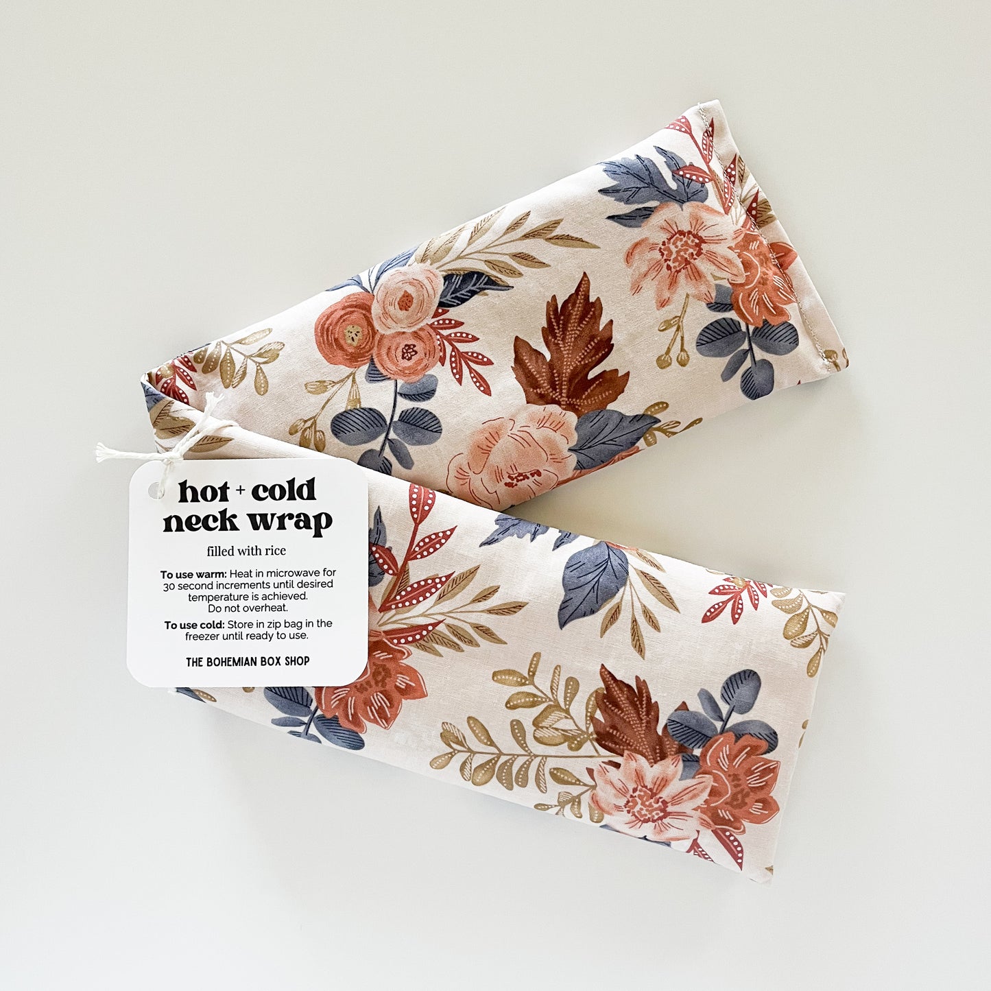 Hot and Cold Neck Wrap - Painted Flowers