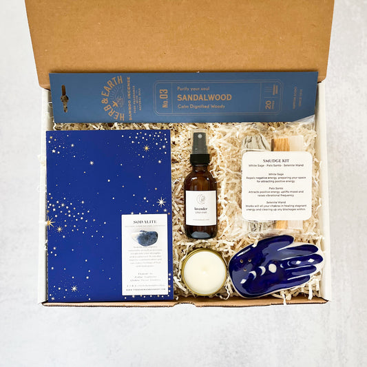 Celestial Spiritual Gift Set Box - Energy Cleansing Kit