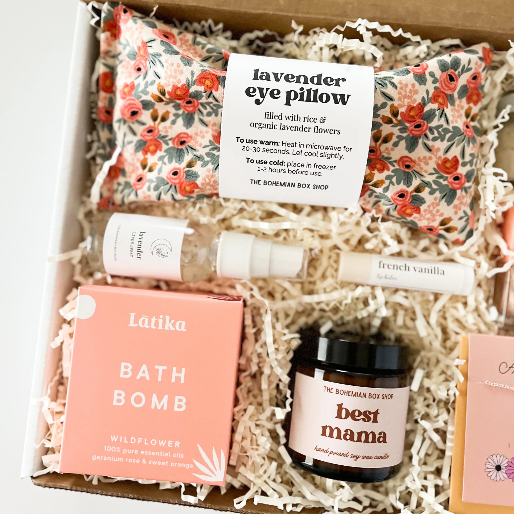 The Best Mama Gift Set Care Package. 