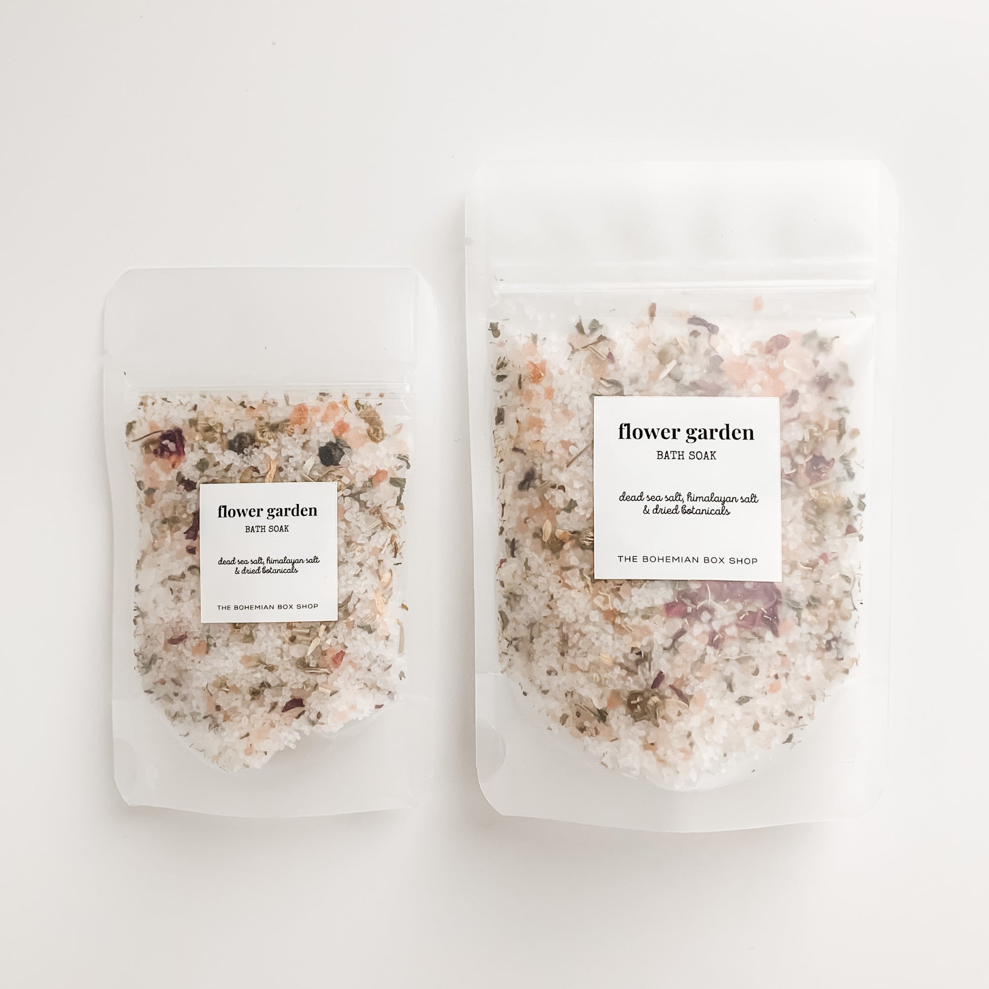 flower garden bath soak