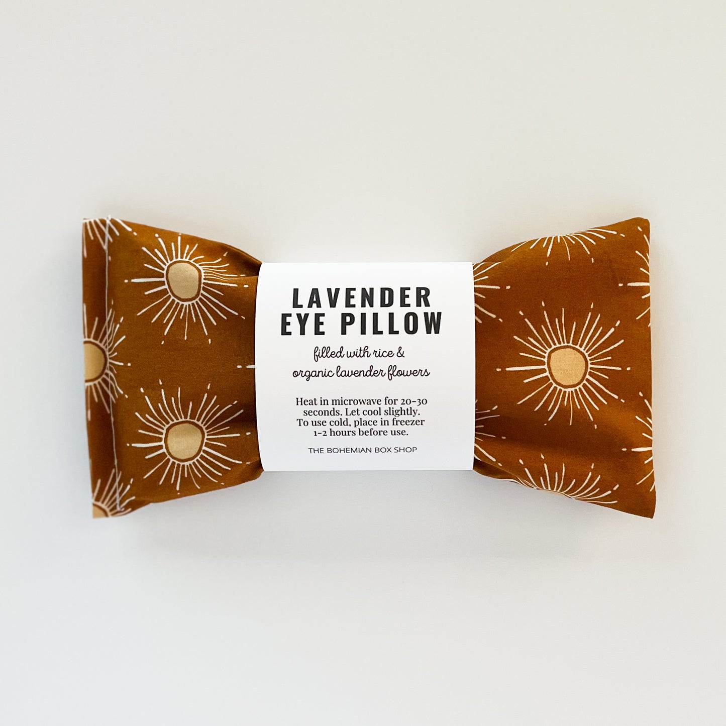 Lavender Eye Pillow - Aromatherapy Eye Pillow - Weighted Eye Mask