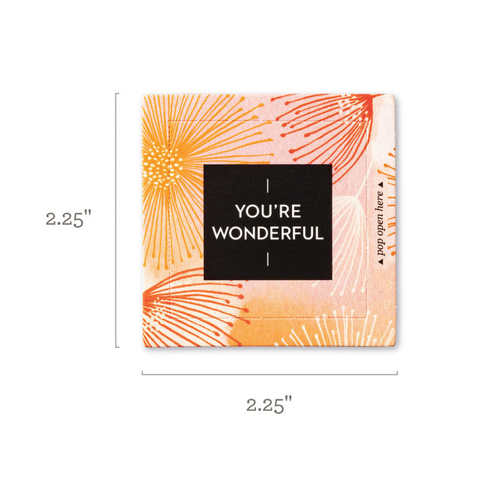Thoughtfulls: You’re Wonderful ~ 30 Pop-Open Cards with Messages Inside