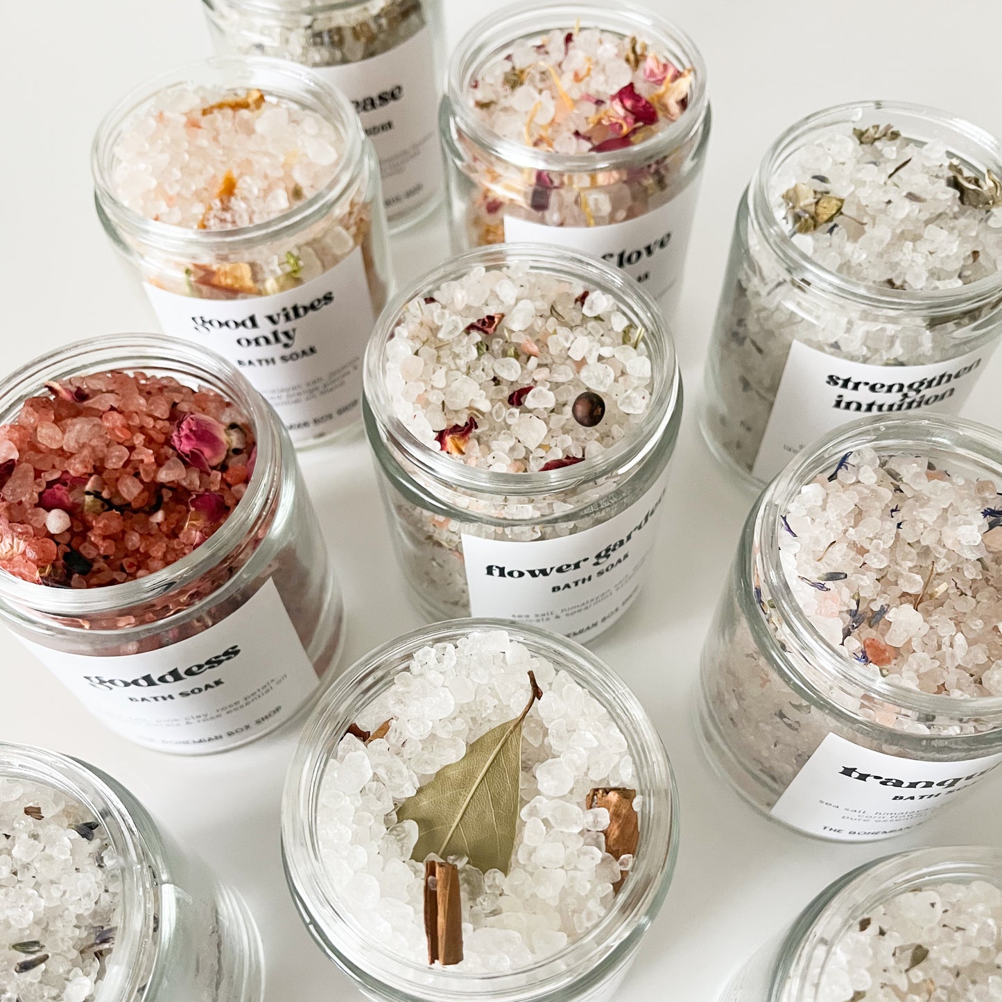 Self Love Bath Soak 8oz Glass Jar