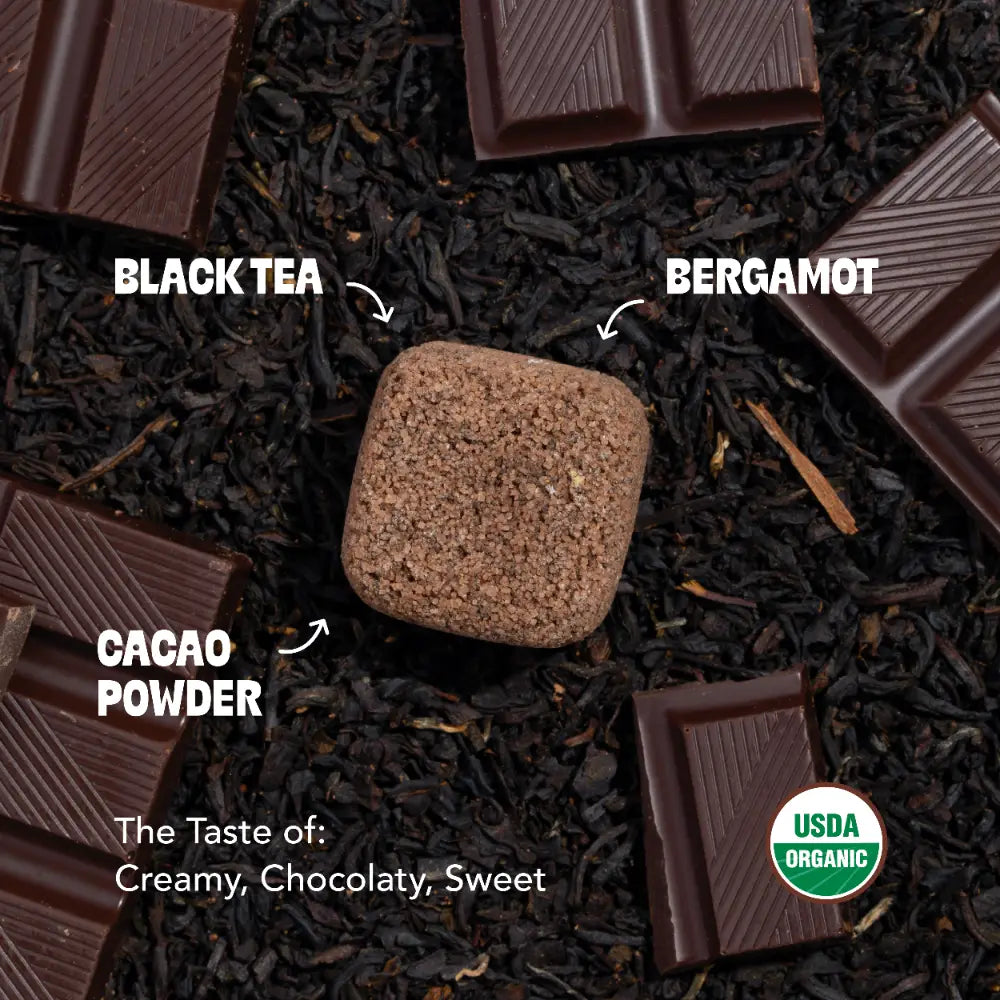 Chocolate Earl Grey Tea Drops