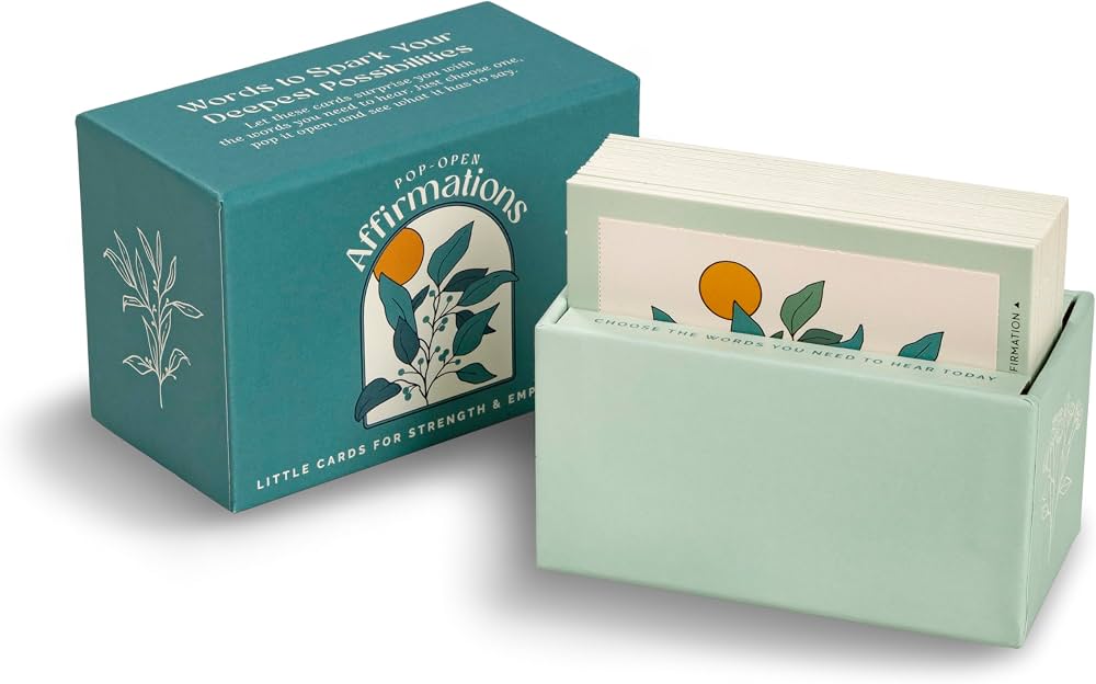 Pop-Open Affirmations - Little Cards for Strength & Empowerment