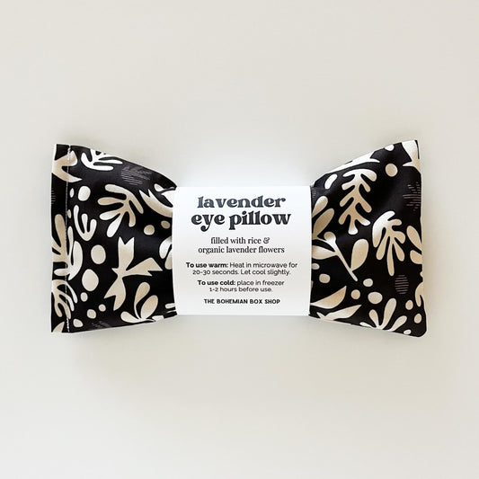 Lavender Eye Pillow - Boho Birds Truffle