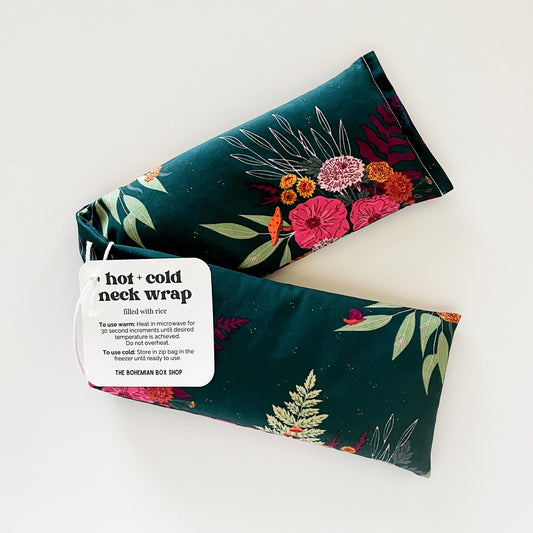 Hot and Cold Neck Wrap - Moon Forest Echoes