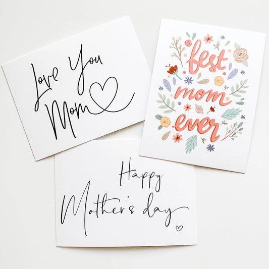 Add A Mother’s Day Greeting Card / Happy Mother’s Day / Card For Mom from Daughter, Son / Mother’s Day Gift Set / Build A Custom Gift Box