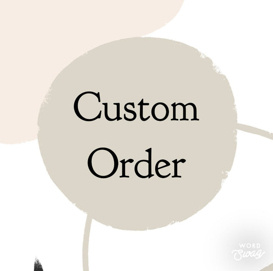 Custom Order for Destri