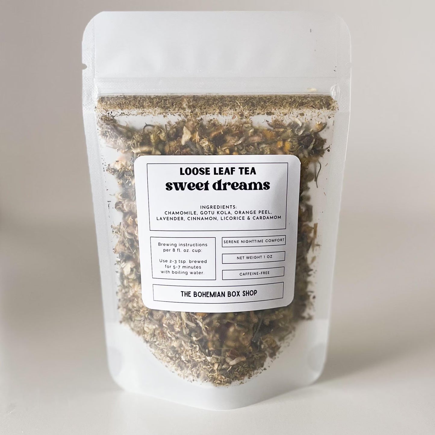 Sweet Dreams Loose Leaf Tea Packet 1oz