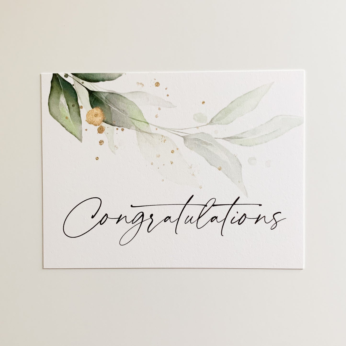 congratulations card