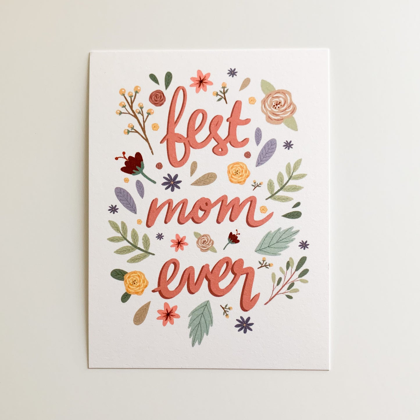 best mom ever card