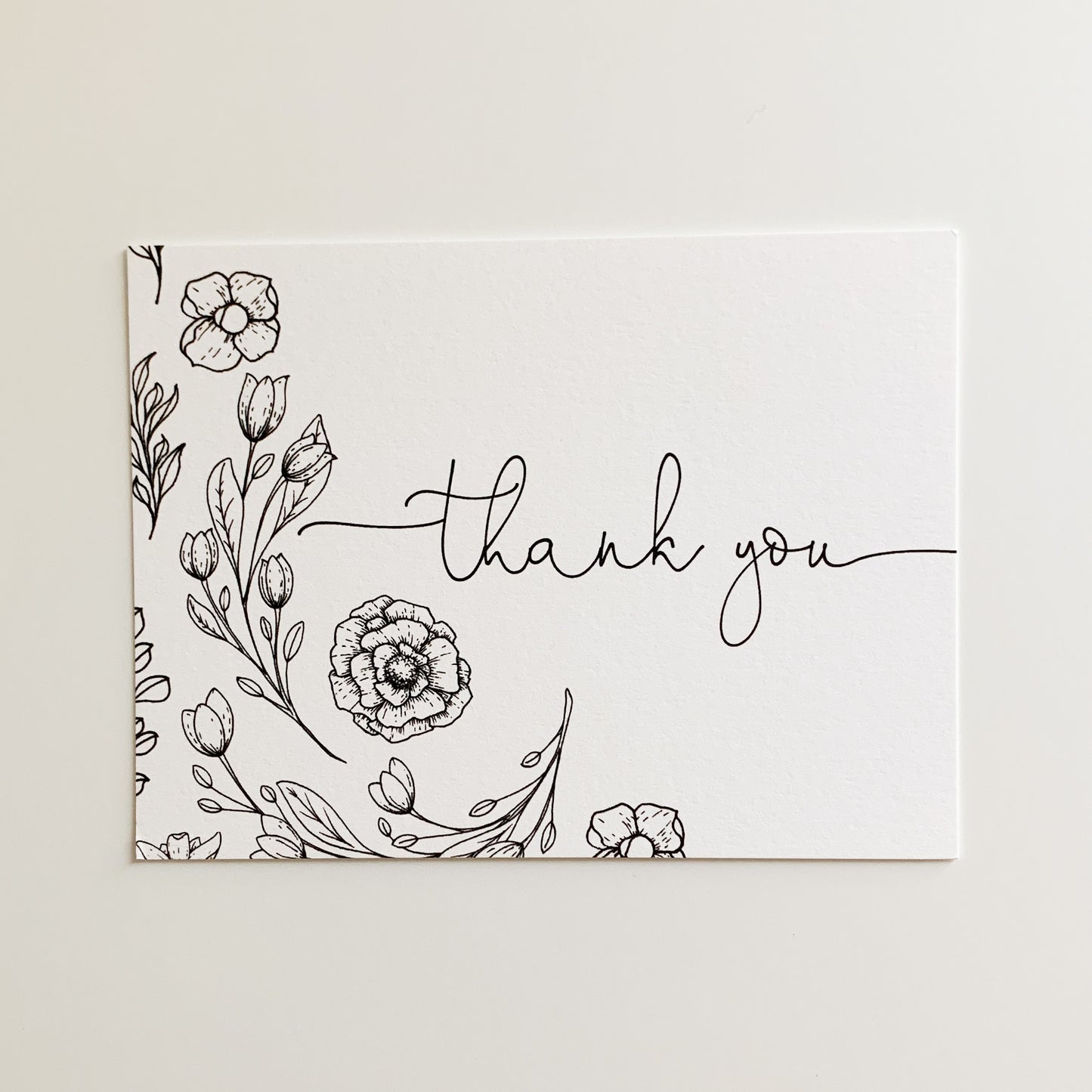 thank you card