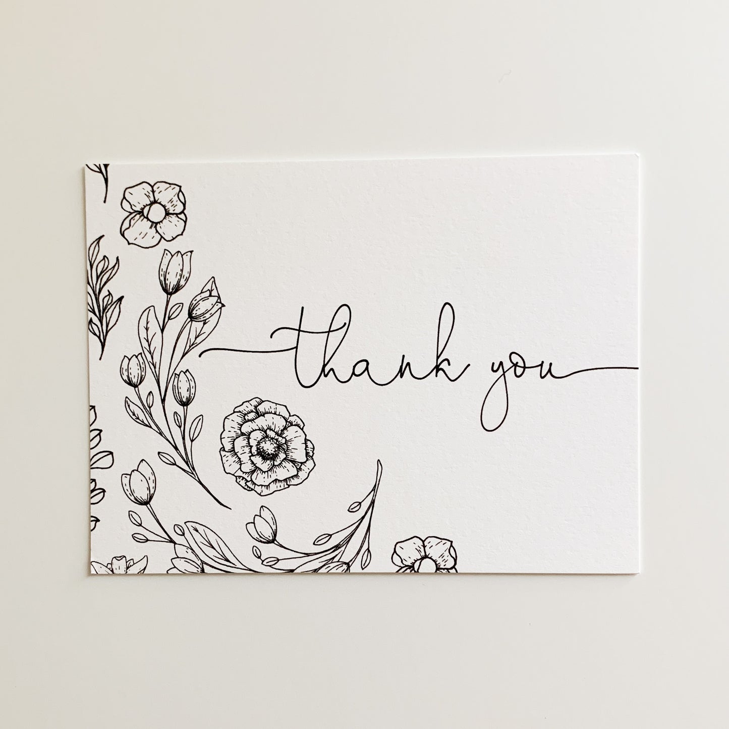 thank you card